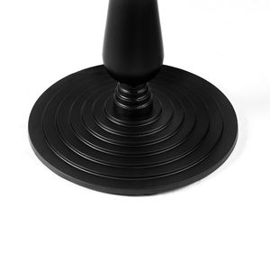 WEKIS Meilleure Vente Base de Table Circulaire en Acier Noir Type Tulipe avec Support Rond pour Table de Salle à Manger ou de Bar, Base de Table en Fer Forgé - Product Image 5