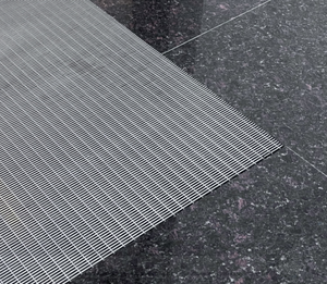 Feuille décorative de construction d'écran de fil de cale avec la taille de 10-25mm, maille de grille de <span class=keywords><strong>plancher</strong></span> en métal - Product Image 1