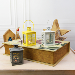 Minifarol metálico geométrico para decoración de boda, vela de Navidad, recuerdo de boda - Product Image 6