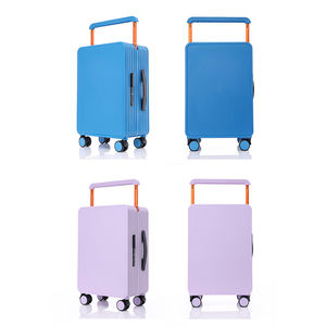 กระเป๋าเดินทางล้อลากแบบมีคันชักกว้าง ดีไซน์ทันสมัย ขนาด 20/24 นิ้ว วัสดุ PC คุณภาพพรีเมียม แยกส่วนเปียกและแห้งได้ ล้อหมุนเงียบ พร้อมระบบล็อค - Product Image 6