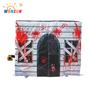 WINSUN Casa Embrujada Inflable Gigante para Niños, Juegos Inflables, Circuito de Obstáculos Inflable - Product Image 2