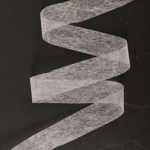 Red de fusión en caliente interlineado fusible no tejido de doble cara con pegamento de 100% Pa para ropa - Product Image 4