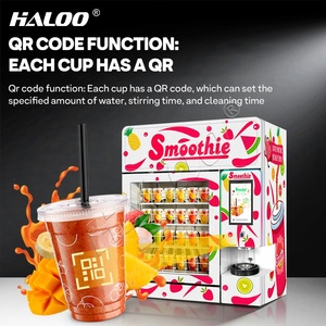 Distributeur automatique intelligent Haloo pour smoothies aux fruits frais et aux fruits congelés, machine à smoothies commerciale - Product Image 2