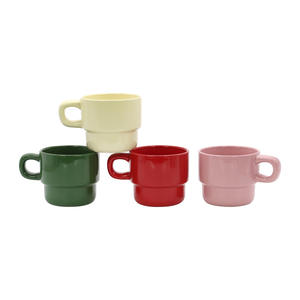 <b>Ceramic</b> Mug Set 4pcs Multicolor Porcelain Coffee Tea <b>Cup</b> For Home Office Gift - Product Image 1
