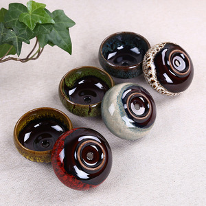 Pot de fleurs en céramique délicat <span class=keywords><strong>et</strong></span> pratique, mini vase compact, simple, pour plantes succulentes, décoration de la maison <span class=keywords><strong>et</strong></span> du <span class=keywords><strong>jardin</strong></span> - Product Image 3