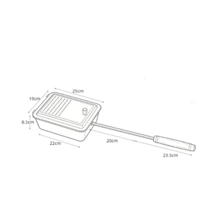 เครื่องทำป๊อปคอร์นแบบไม่ติดกระทะสำหรับเตาปิ้งย่าง - Product Image 2