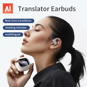 Écouteurs <span class=keywords><strong>Traducteurs</strong></span> Vocaux Intelligents Portables 5G Multilingues avec Traduction Instantanée 24h/24 <span class=keywords><strong>en</strong></span> Gros – Fabrication Chinoise - Product Image 2