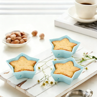 Moules à cupcakes en silicone réutilisables multiformes, lot de 20, antiadhésifs, pour muffins, fête, Halloween, Noël, bonbons, gelée