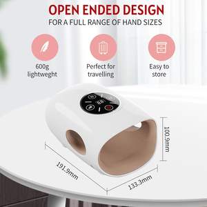 Peralatan pijat tangan pereda nyeri 5 penguat dengan kompresi udara tanpa kabel panas untuk telapak tangan kompres panas jari - Product Image 3