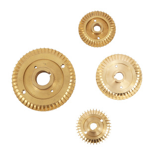 定制加工铜质水泵叶轮单双面全规格可定制80*8泵配件 - Product Image 3