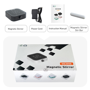 Agitateur magnétique de laboratoire en plastique 3L à vitesse réglable, mélangeur de flacons, 5W, garantie 1 an, MS3000, disponible en OEM - Product Image 6
