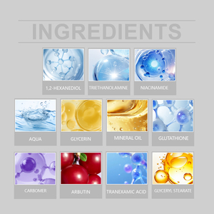 7% Arbutin & 4% Tranexamic axit Mặt Kem làm trắng Kem dưỡng ẩm đốm đen Corrector Niacinamide tất cả các loại da - Product Image 3