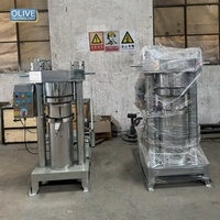 Fabrieksgroothandel Moringa Kurkuma Houten Koude Extractor Elektrische Hydraulische Oliepers Machine
