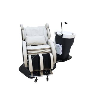 Kisen Salon Canapé <span class=keywords><strong>Shampooing</strong></span> Lit de massage Styling Dressing Chair Machine à laver les cheveux personnalisée Garantie d'un an Meubles - Product Image 1
