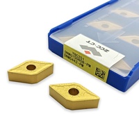 Plaquettes en carbure ZCC DNMG YBC251 DNMG 150608 PM Zhuzhou Rhombus 55 °   Outils de tournage CNC, outils de coupe pour tour, plaquettes en carbure Dnmg