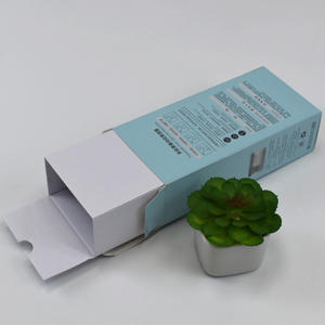 Boîte cadeau de carton de soin d'efficacité de crème légère peptidique personnalisée de luxe robuste et durable imperméable et résistant à l'huile - Product Image 3