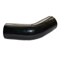Tuyau en silicone en promotion - Tube coudé à 45 degrés, résistant aux hautes températures, renforcé, applications multiples