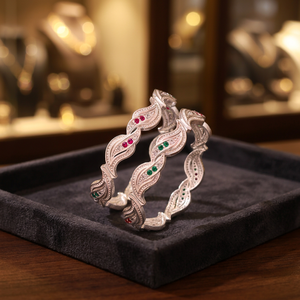 Elegante Pulsera de Plata Antigua con Dijes Finos, Brazalete Ajustable para Bebé, Joyería Fina al por Mayor - Product Image 3
