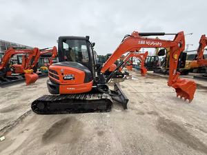 Petites pelles d'occasion Kubota kx163,kx155,kx165, avec des capacités de 6 tonnes, 5.5 tonnes et 6.5 tonnes, adaptées à la construction routière - Product Image 5