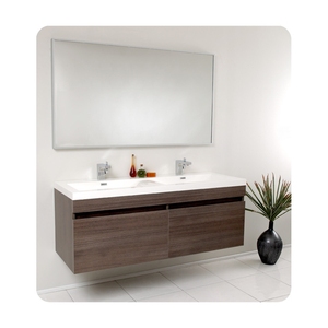 Prima moderno espejo inteligente de alta calidad rústico roble tocador rectángulo dormitorio sala de estar uso decorativo Baño - Product Image 2