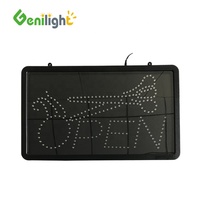 Enseigne lumineuse LED néon personnalisable Genilight, animation multicolore, enseignes lumineuses publicitaires pour les magasins