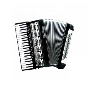 SEASOUND JP2003 Instrument d'accordéon professionnel OEM 41 touches 120 basse 11 + 2 registres clavier de Piano diatonique chromatique - Product Image 1