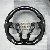 Volant de course sport JDM pour Civic Integra S2000, 14 pouces, en cuir et fibre de carbone, ajustement parfait