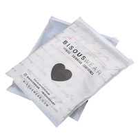Imprimé personnalisé avec sa propre marque, emballage de vêtements, sacs en plastique pour t-shirt et maillot de bain, sacs à fermeture éclair