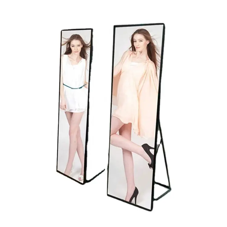 Indoor Wholesale Fashion Screen Led Poster Display Screen Advertising