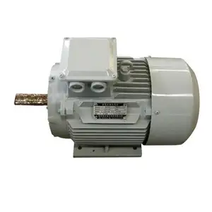 Motor generador PM de 150kw, Unidad de viento/agua, 500RPM, 50Hz, 228A, 380V, generador de imán permanente sin escobillas sincrónico de 380v