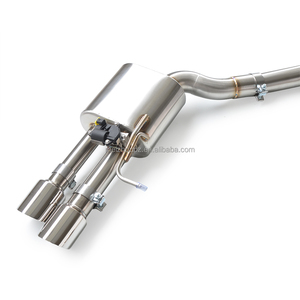 Aliso Factory Wholesale para Audi RS5 4,2 B8 2010-2016 Sistema de escape de válvula electrónica Ss304 Catback Performance Escape modificado - Product Image 3