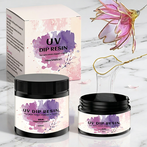 Custom Label UV Dip Resin Wholesale Factory Direct Pro Grade Private Brand Crystal Clear Liquid FOR <b>Professional</b> Jewelry Studios - Product Image 1