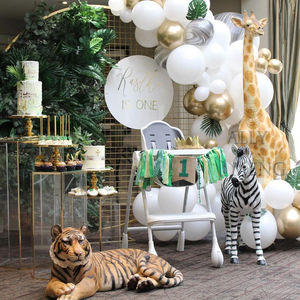 Statues d'<span class=keywords><strong>animaux</strong></span> en fibre de verre décoratives, statues géantes d'<span class=keywords><strong>animaux</strong></span> en fibre de verre, statues d'<span class=keywords><strong>animaux</strong></span> de dessin animé, sculptures de safari pour le jardin - Product Image 6