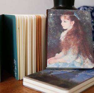Koreanisches Schreibwaren-Kunst-Notizbuch im Van-Gogh-Stil, Hardcover-Notizbuch mit Punktraster, Ölgemälde-Retro-Notizblock, Planer, Reisetagebuch - Product Image 3