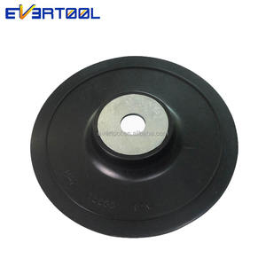 EVERTOOL 125mm plastik destek plakası açı öğütücü için taşlama pedi 5/8 Fiber Fiber <span class=keywords><strong>Disk</strong></span> desteği - Product Image 5