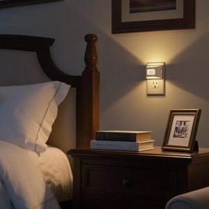 Lampes de nuit à détecteur de mouvement, rechargeables, magnétiques, à coller, pour escaliers, lumière blanc chaud, fonctionnant sur piles, pour placard - Product Image 3
