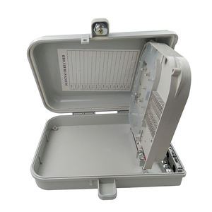 Caja de terminales de fibra óptica FTTH de 16 puertos de buena calidad, caja de terminales de empalme de fibra para exteriores ABS de 1X16-core de 1X16-core - Product Image 6
