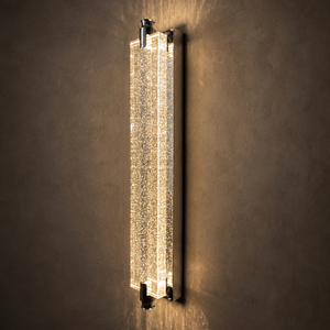 Modern Rectangular Seed Crystal Wall <b>Light</b> Luxury Villa Corridor Decor Wall <b>Sconce</b> - Product Image 3