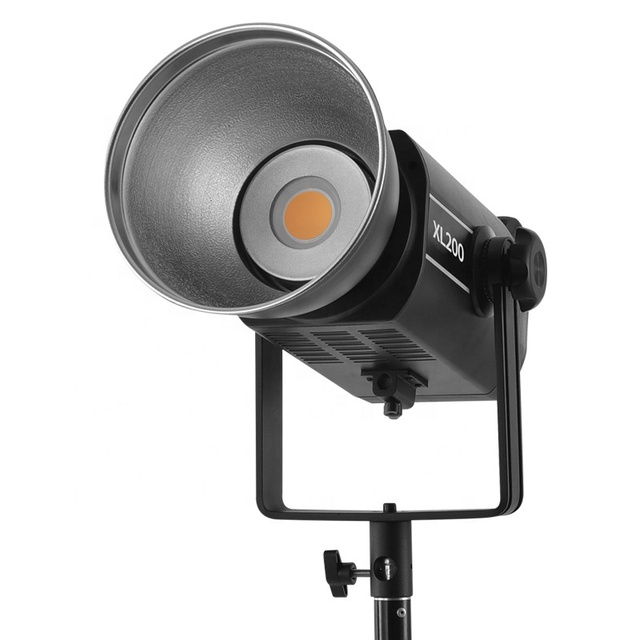 200W Professional Led Studio COB Focus Light   for Photographic Studio Video with Super Quiet