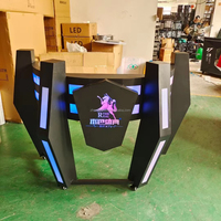 Nouveau Design personnalisé éclairage DJ stand at Club Portable de luxe DJ table façade