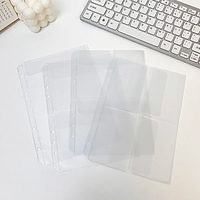 Enveloppes pour argent, classeur à 6 anneaux, pochettes pour photos, poche rechargeable avec fermeture éclair, rangement pour cartes, classeur à anneaux à 4 pochettes, remplacement pour argent
