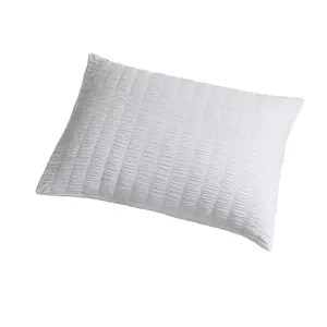 枕头沙姆斯套装2个超柔软透气20x26英寸枕套信封闭合超细纤维农家床枕套