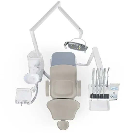 Chaise dentaire d'équipement d'unité dentaire d'opération interchangeable de AS-388s2 gauche et droite