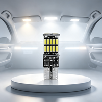 JHS T10 W5W Canbus LED-Glühbirne 26 Stück 4014 SMD 12V Fehlerfreie Auto-Leselampe Kennzeichenbeleuchtung Weiß Bernstein Blau Rot Grün Option