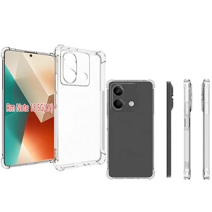 Pour <span class=keywords><strong>Xiaomi</strong></span> <span class=keywords><strong>Redmi</strong></span> <span class=keywords><strong>Note</strong></span> 13 13R 12 <span class=keywords><strong>11</strong></span> <span class=keywords><strong>Pro</strong></span> Plus 5G Étui transparent souple en TPU antichoc - Product Image 3