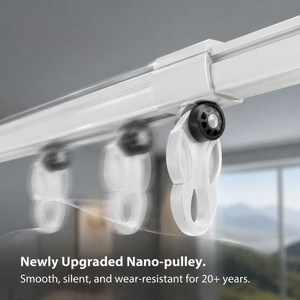 <span class=keywords><strong>Rail</strong></span> de rideau extensible en aluminium, silencieux et réglable, <span class=keywords><strong>pour</strong></span> la vente en gros aux détaillants et aux magasins internationaux - Product Image 4