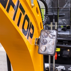 Miniexcavadora con enganche rápido y pala niveladora para paisajismo en patios traseros y trabajos en macizos de jardín, servicio OEM ODM - Product Image 4
