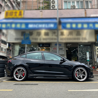Jantes forgées R6 à 6 branches, finition argent poli, déport profond, 18 19 20 21 22 pouces, 5x114.3 5x120 pour Tesla Model 3 350Z 370Z S15 GTR BRZ Z33