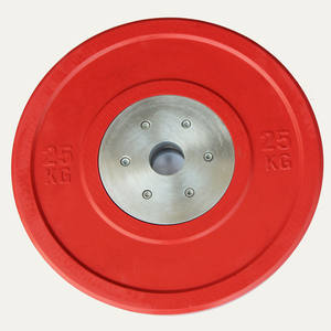 Venta al por mayor de levantamiento de pesas de placas <span class=keywords><strong>gimnasio</strong></span> Placa de peso parachoques de goma de plato - Product Image 1