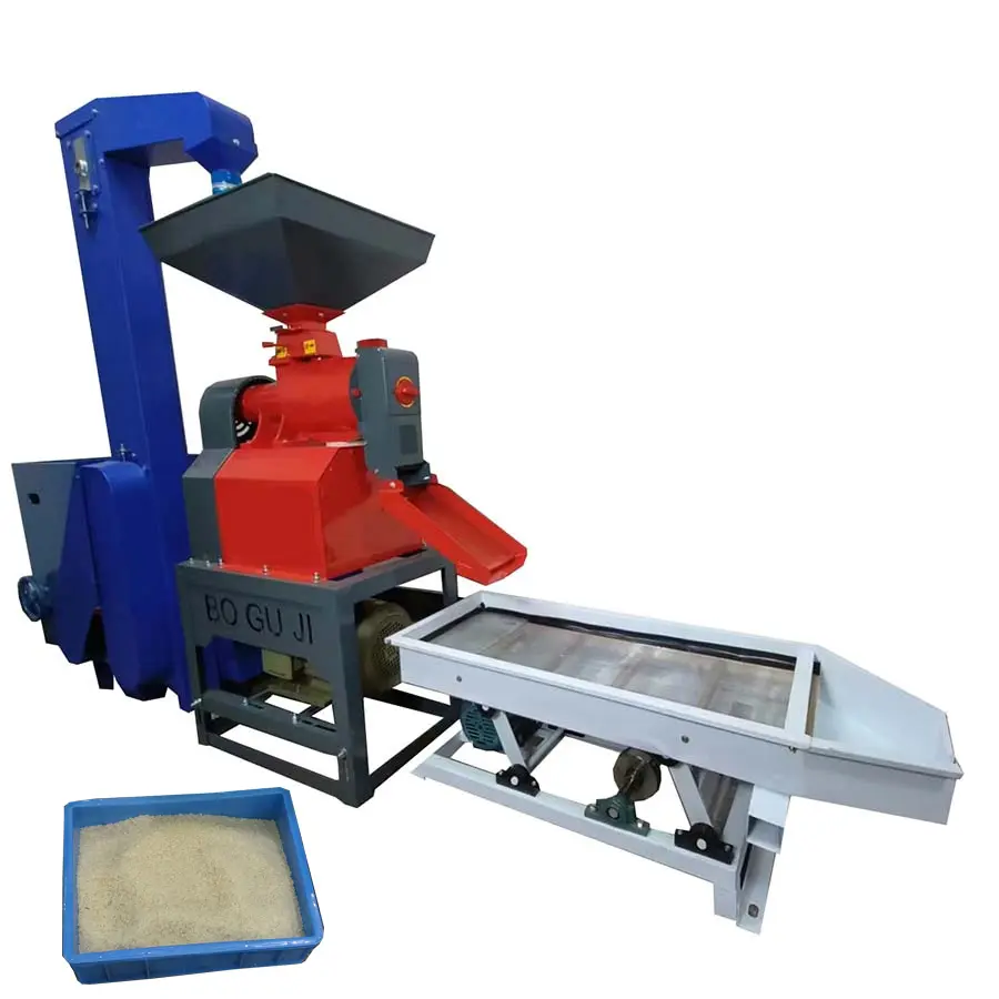 Vibratory Screens Portable Rice Milling Machine Rice And Corn Rice Milling Machine